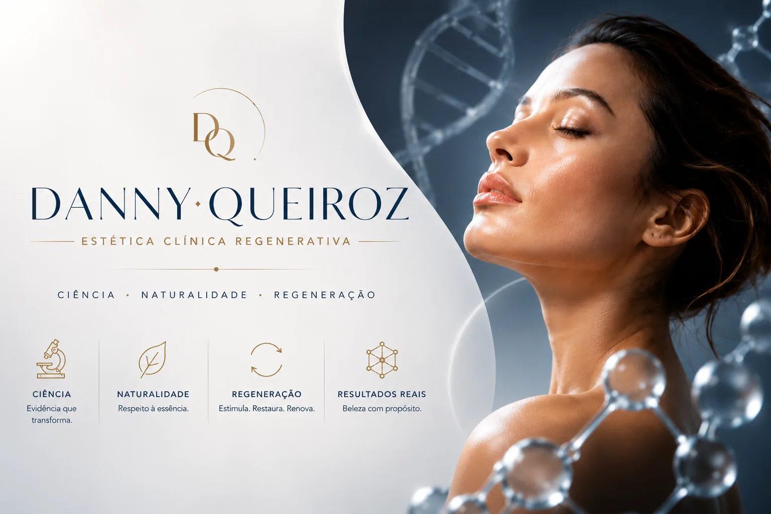 Case Danny Queiroz — Estética Regenerativa